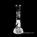 Hot Selling Heavy 15inch Beaker Dry Herb 5mm Thickness Glass Water Pipe Glass Smoking Pipe with Clear Downstem and Glass Bowl